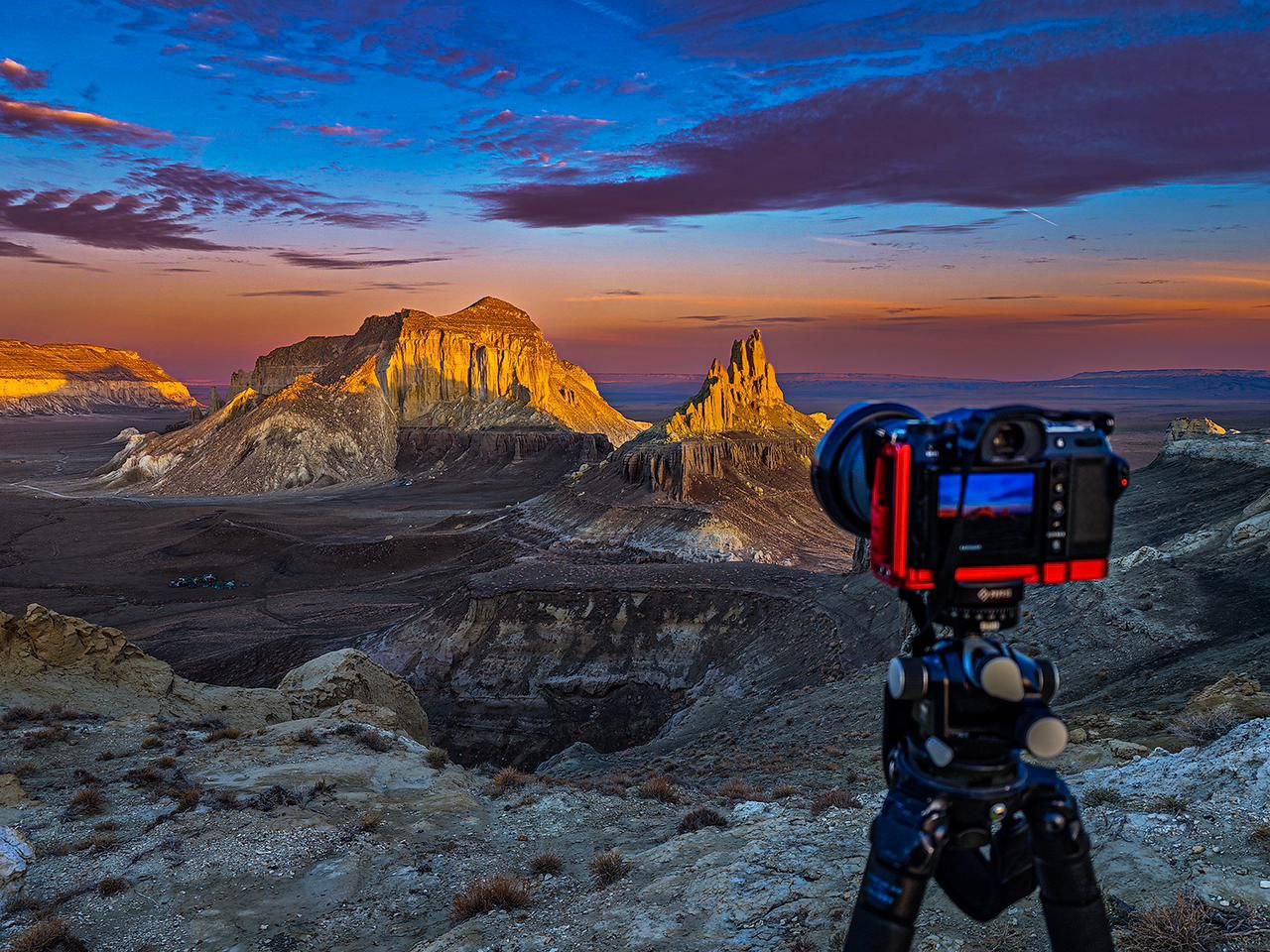 An image of Bozzhira from a distance